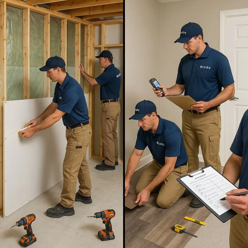 Repairs and Reconstruction process in Sherman County, TX