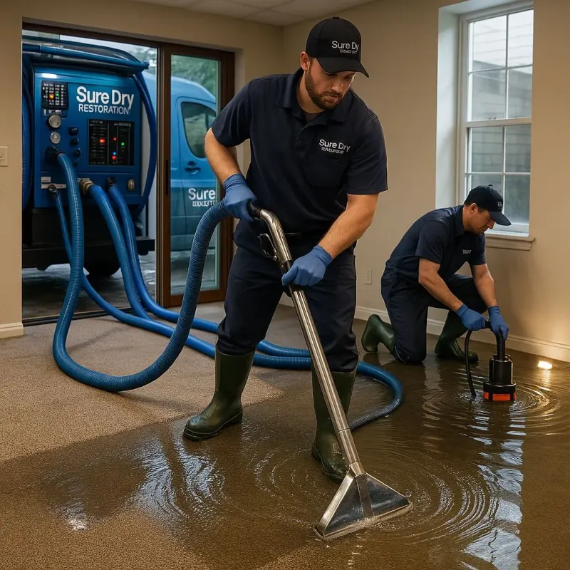 Water Extraction and Removal process in Sherman County, TX